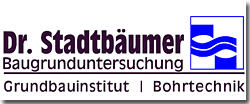 Logo - Dr. Stadtbäumer Baugrunduntersuchung GmbH